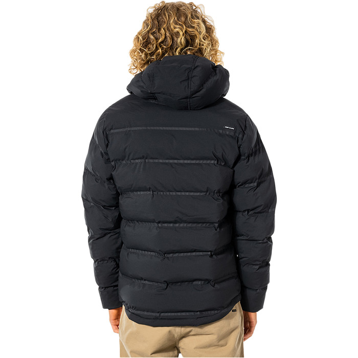 2024 Rip Curl Herren Anti- Series Elite Puff Kapuzenjacke Cjkdb9 - Schwarz